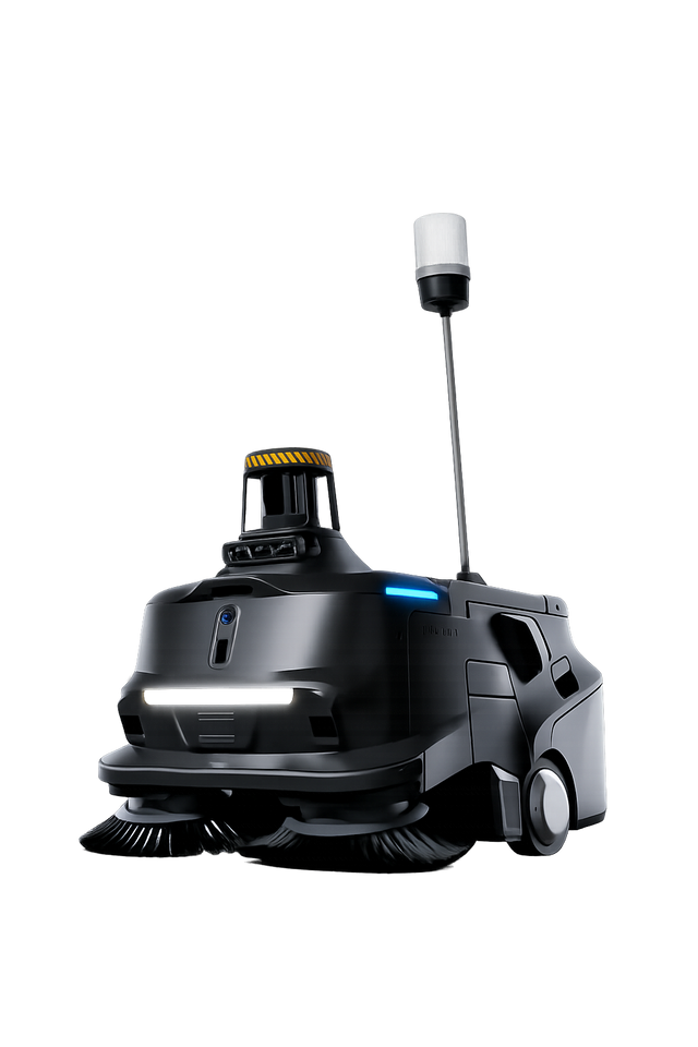 PUDU MT1 Max – AI-Powered 3D Perception Robotic Sweeper