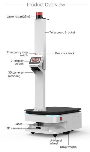 Kuby A1 – Heavy-Duty Factory Delivery Robot