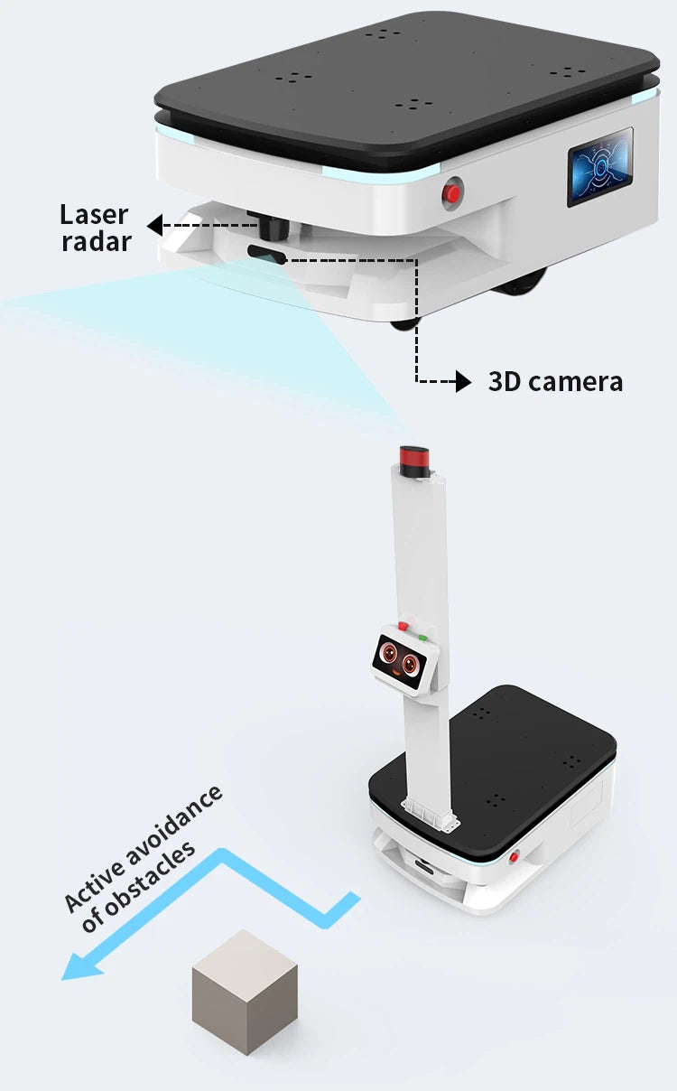 Kuby A1 – Heavy-Duty Factory Delivery Robot